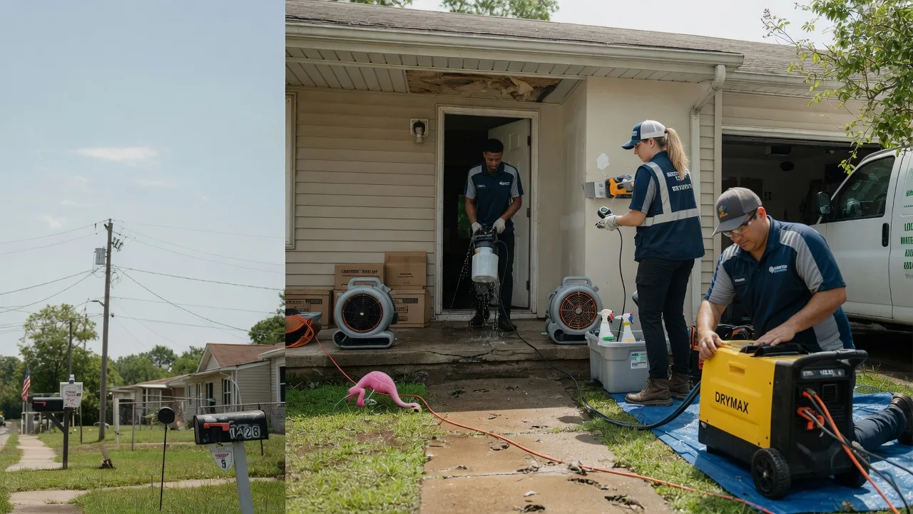 Storm Damage Water Removal in Jet, OK near me
